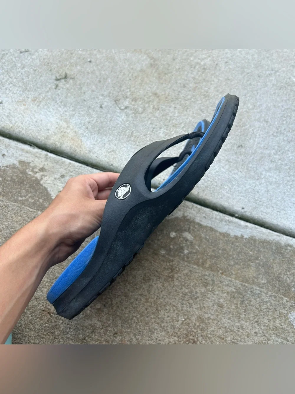Men’s Black Crocs Sandals